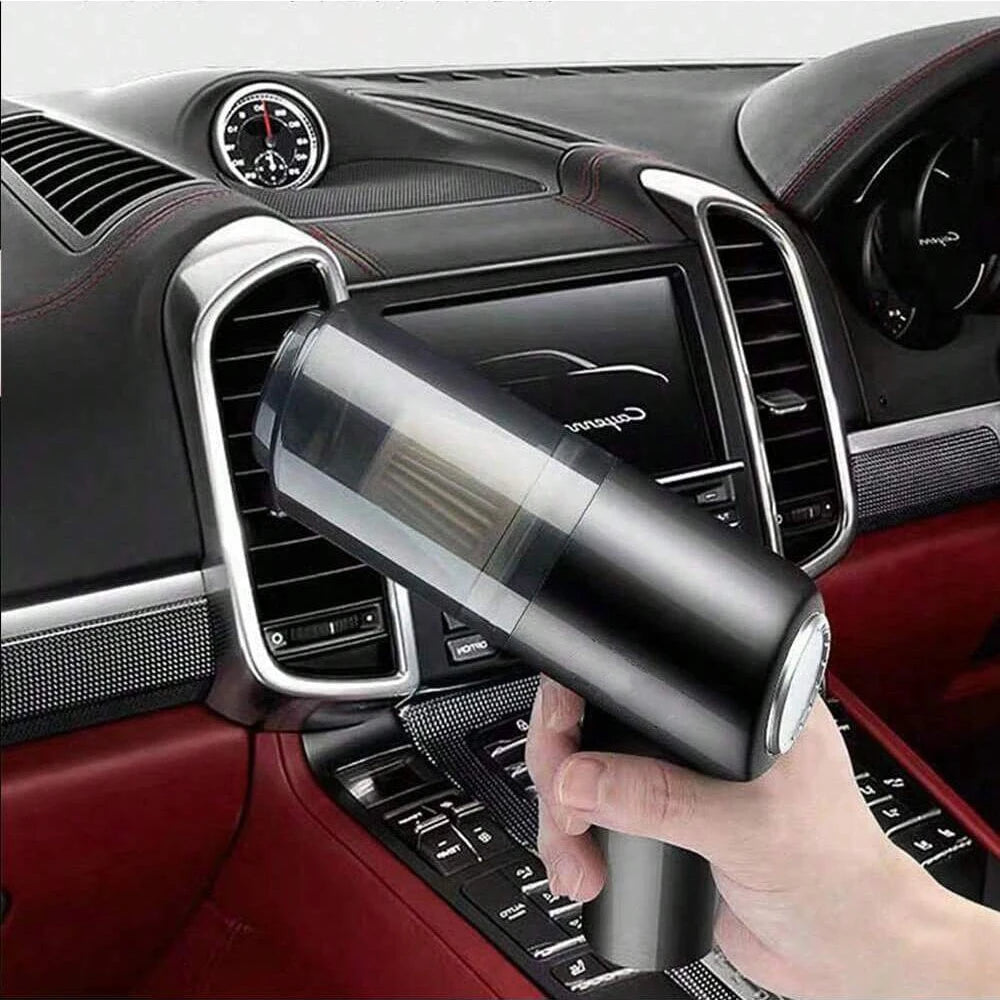 Aspiradora 3 en 1, combinación integrada de succión y soplado, carga USB, aspiradora pequeña para coche y hogar